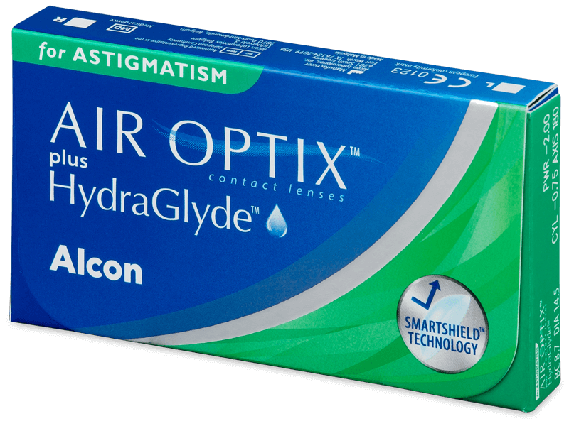 

Air Optix plus HydraGlyde for Astigmatism (3 шт. Контактные линзы)