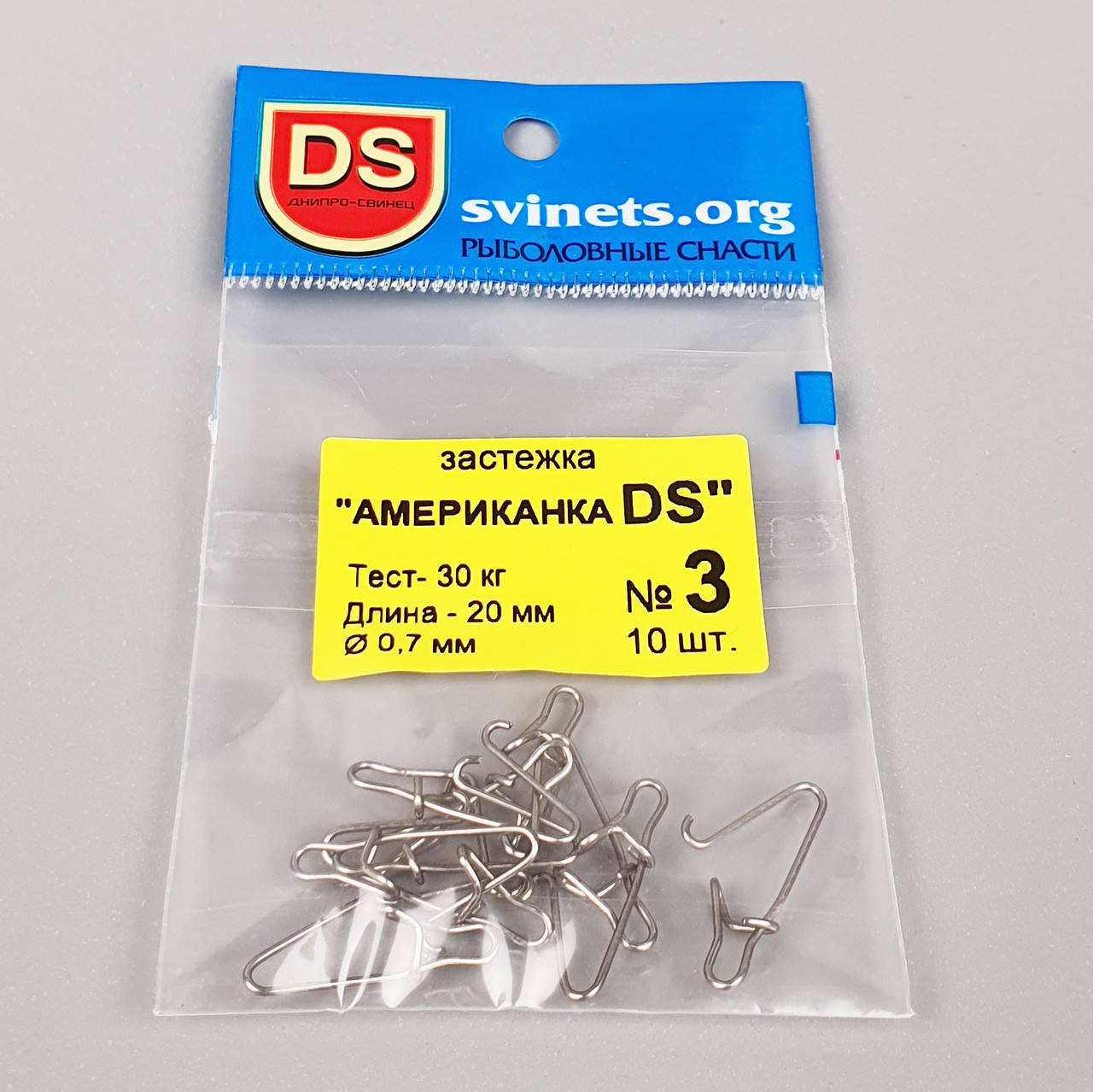 

Застежка Американка DS №3 10шт (30кг)