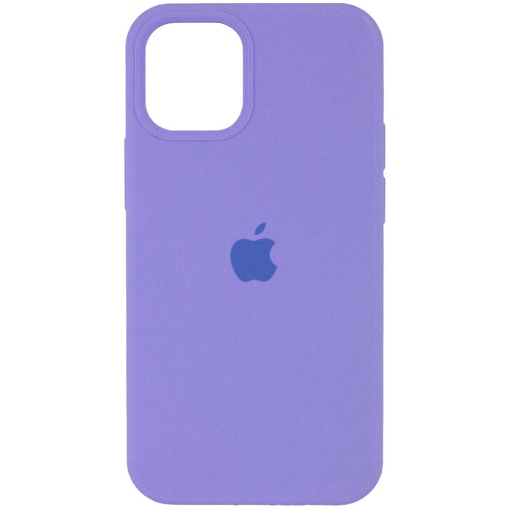 

Silicone Case Силиконовый Чехол (AA) для Apple iPhone 12 Pro Max (6.7") (Сиреневый / Dasheen)