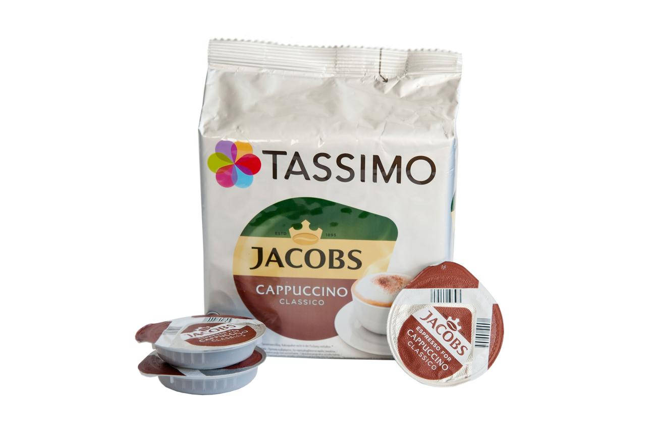 

Кофе в капсулах Jacobs Tassimo Monarch Capucino 8шт