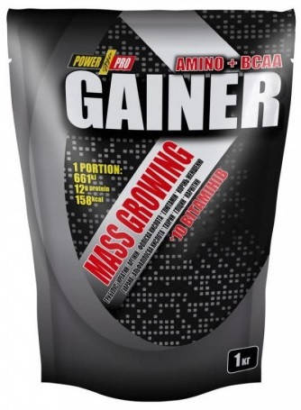 

Гейнер Power Pro - Gainer (1000 грамм)