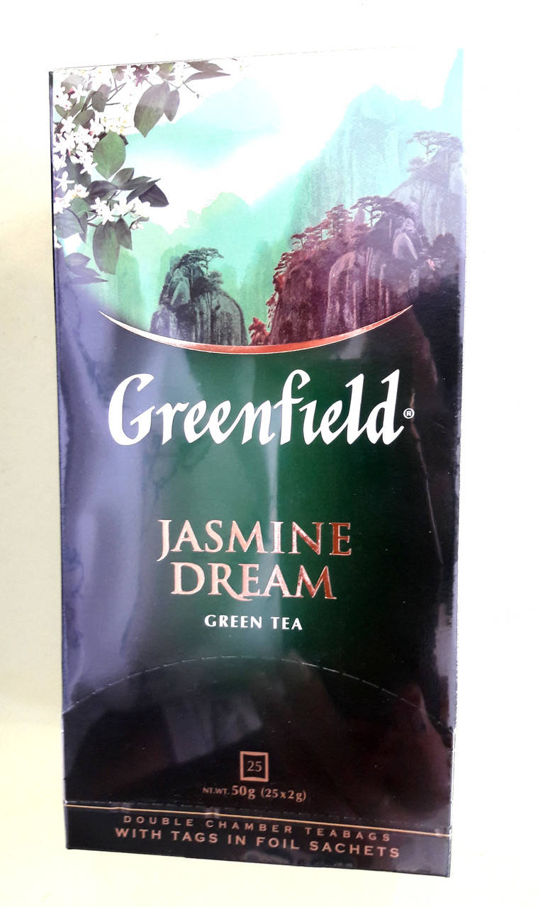 

Чай Greenfield Jasmine Dream 25 пакетиков зеленый
