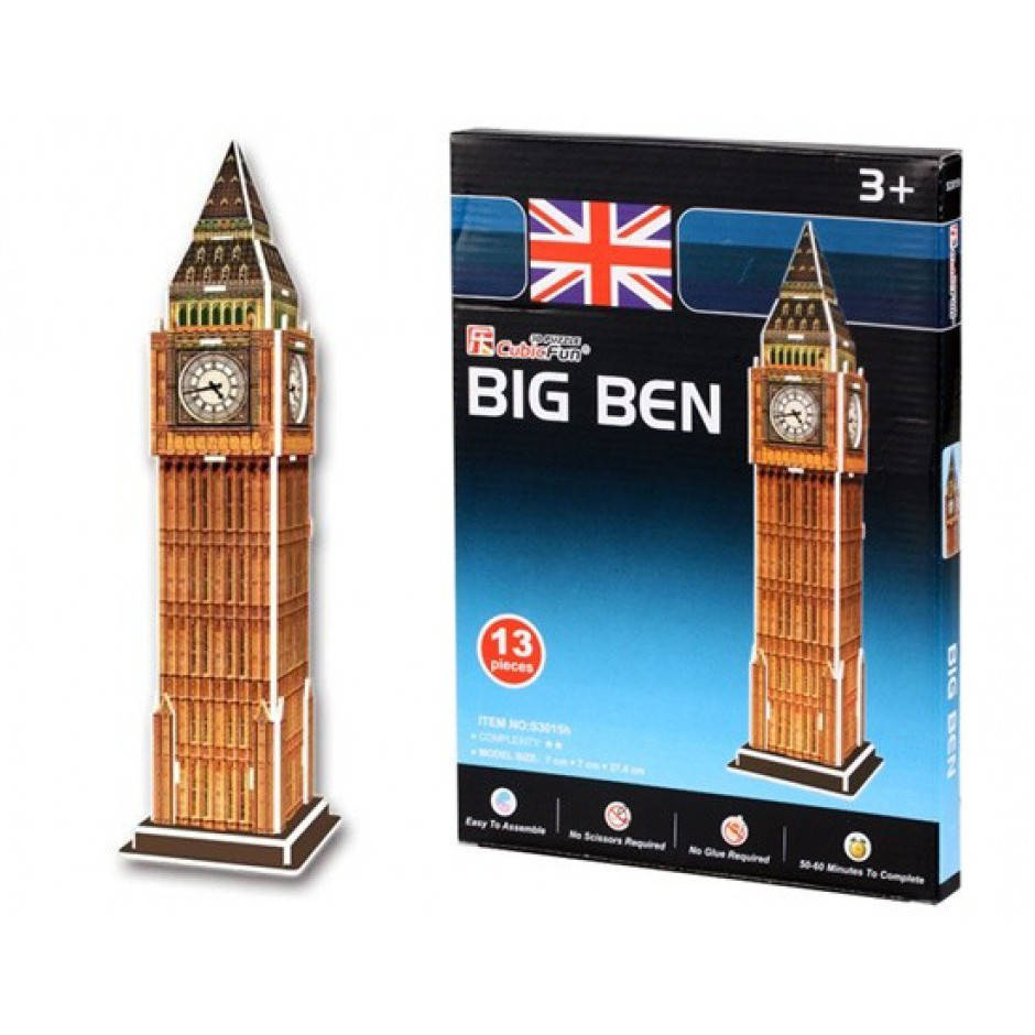 

CubicFun Тримірний конструктор Біг Бен міні