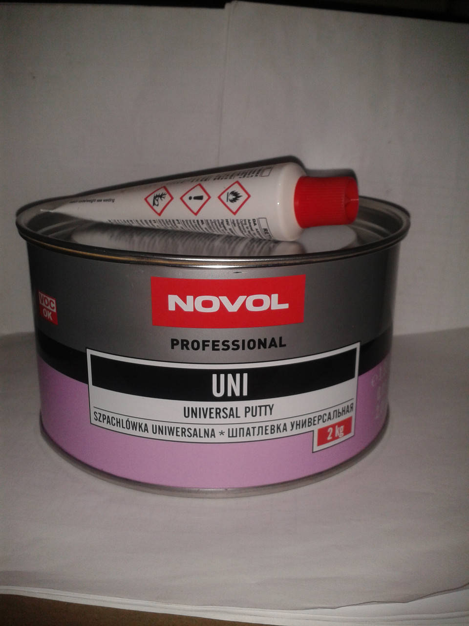 

Шпатлёвка универсальная Novol UNI 2 кг