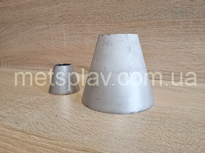

Переход концентрический из пищевой нержавеющей стали 104/52 AISI 304