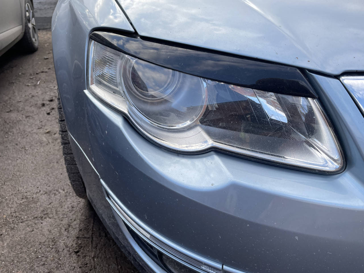 

Реснички VW Passat B6 2005 ->2010 (FLY), Черный