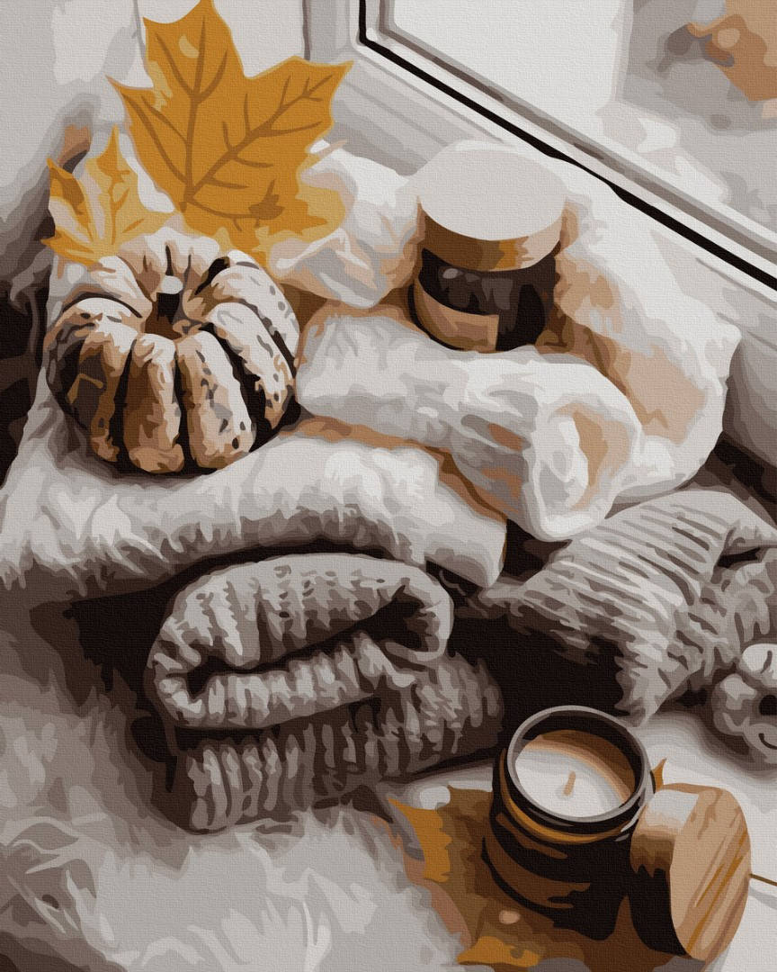 

Картины по номерам - Осенняя раскладка GX36669 Брашми 40х50 см