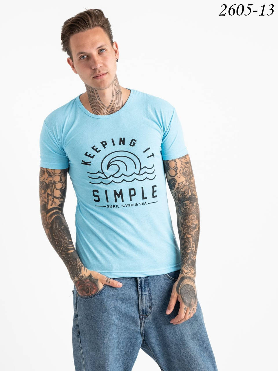 

Мужская футболка. Размеры : M,2XL маломерят на 1 размер