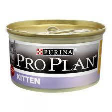 

Корм влажный для котят Purina PRO PLAN (ПРО ПЛАН) KITTEN паштет с курицей 85 г