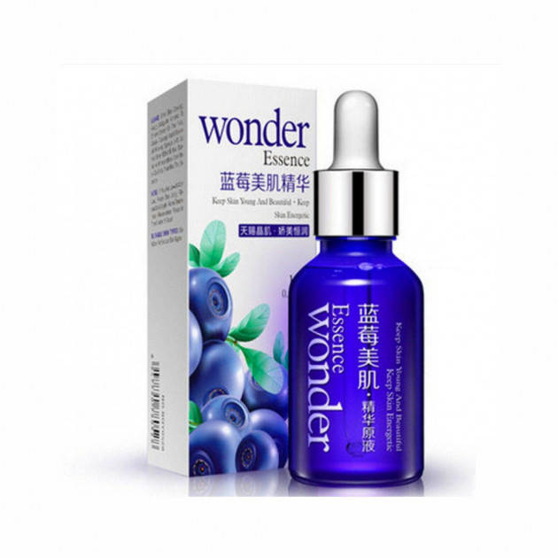 

Сыворотка для лица с экстрактом черники и гиалуроновой кислотой Bioaqua Wonder Blueberry Essence 15