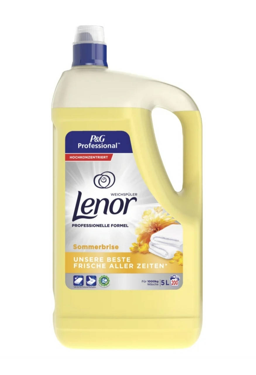 

Кондиционер-ополіскувач для білизни Lenor Professional Sommerbrise - 5 л.