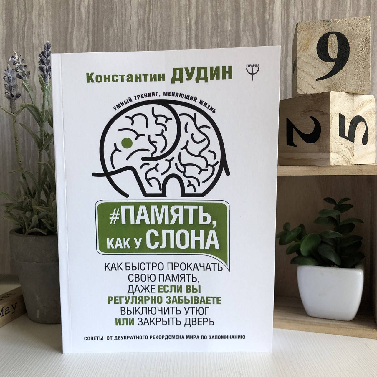

Книга "Память, как у слона. Как быстро прокачать свою память" - Константин Дудин