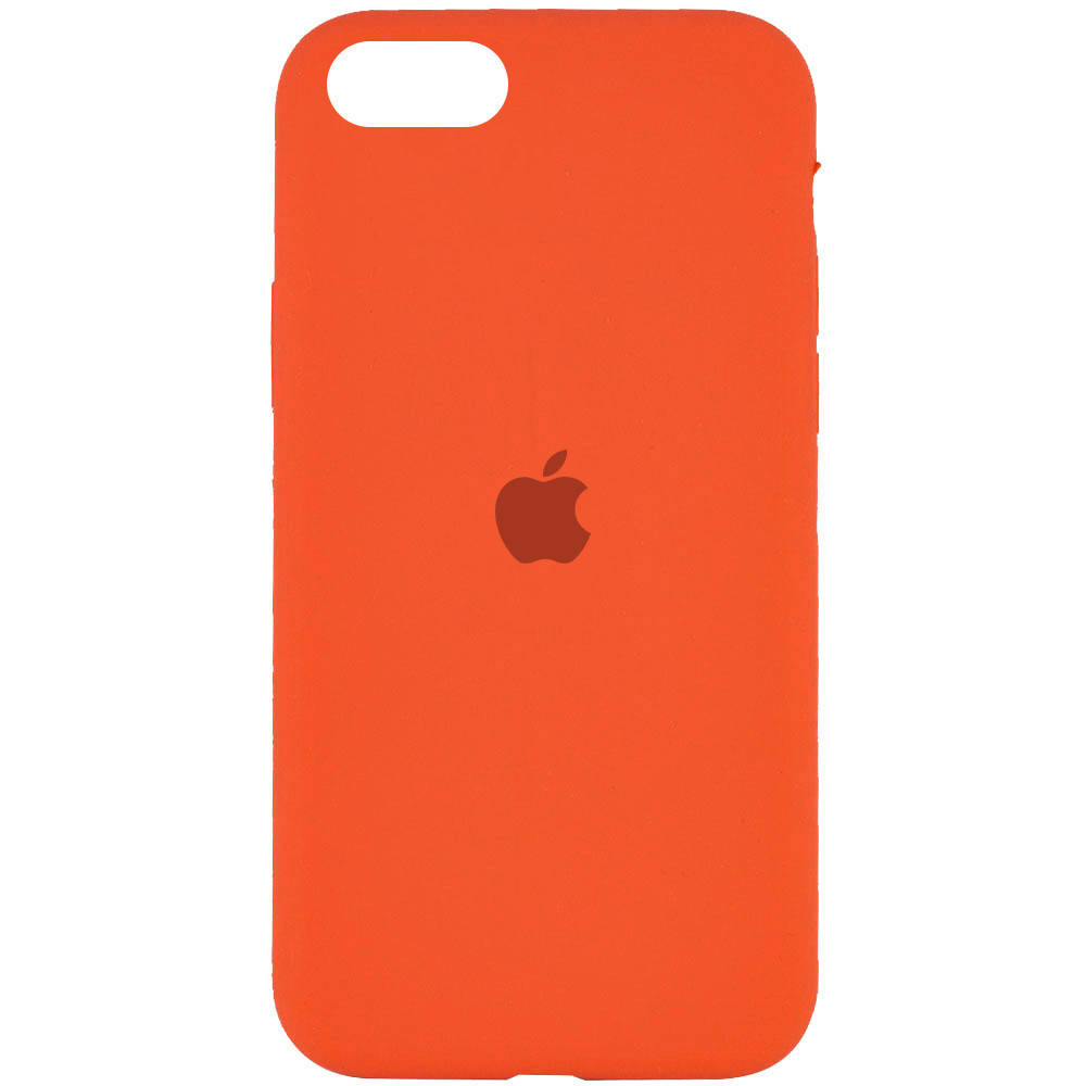 

Silicone Case Силиконовый Чехол (AA) для Apple iPhone SE (2020) (Оранжевый / Kumquat)