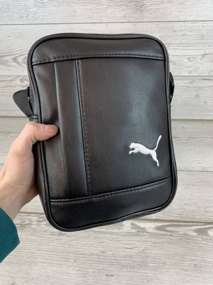 

Мужская сумка через плече Puma черная, Черный