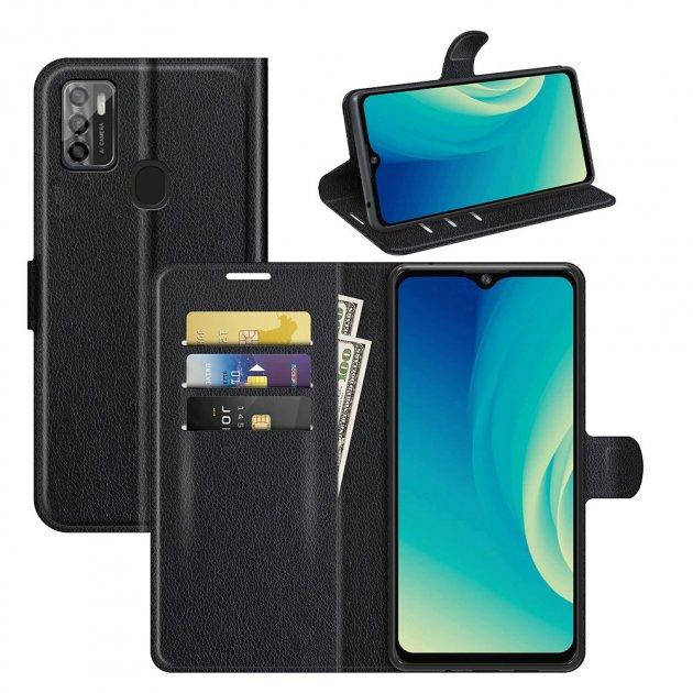

Чехол-книжка Litchie Wallet для ZTE Blade A7S 2020 Black, Черный