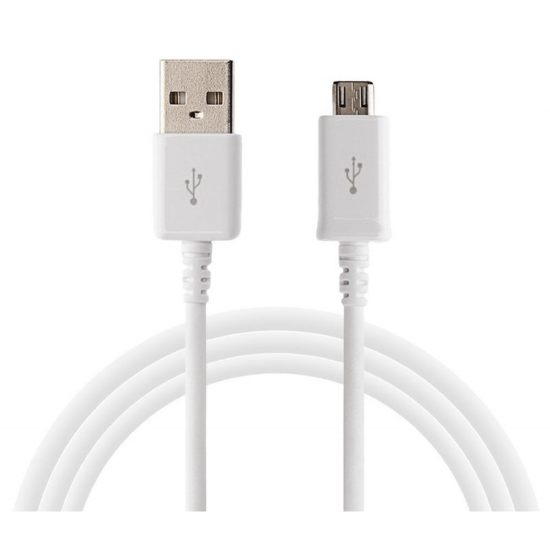 

Кабель USB - micro USB 1м. Белый