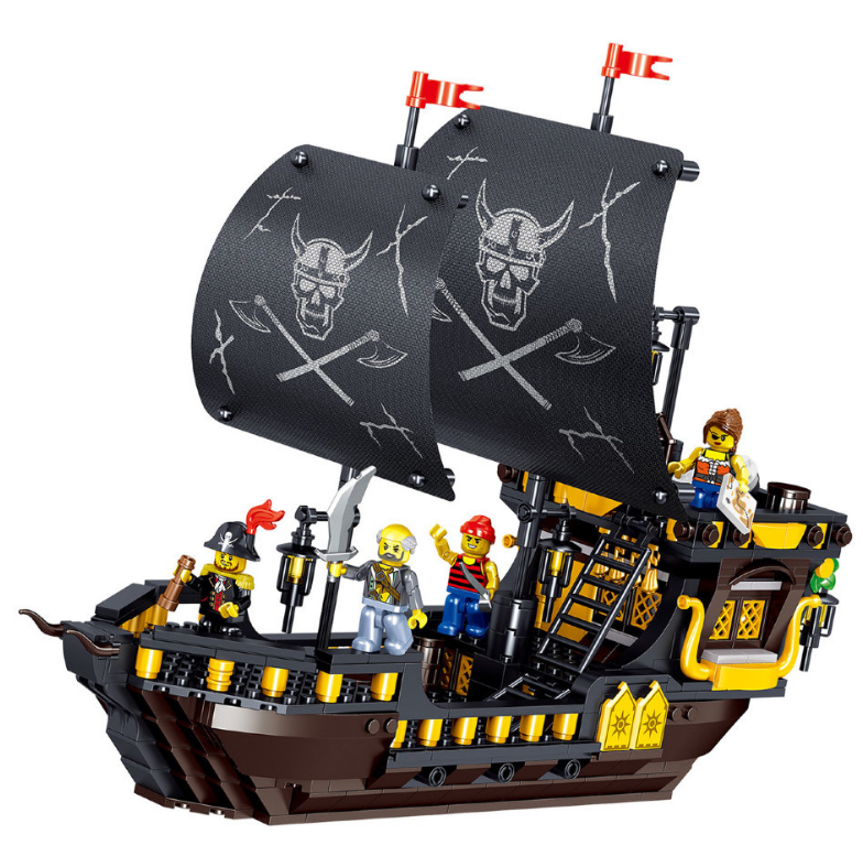 

КОНСТРУКТОР ZHE GAO ПИРАТСКИЙ КОРАБЛЬ QL1809