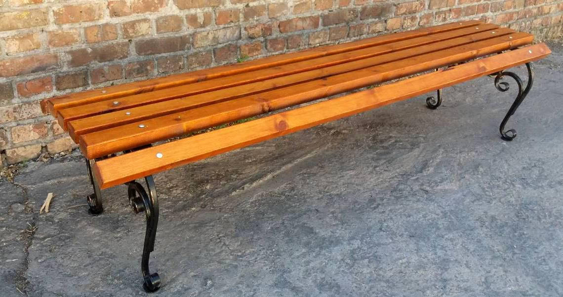 

Лавка парковая без спинки Венеция 1,5м