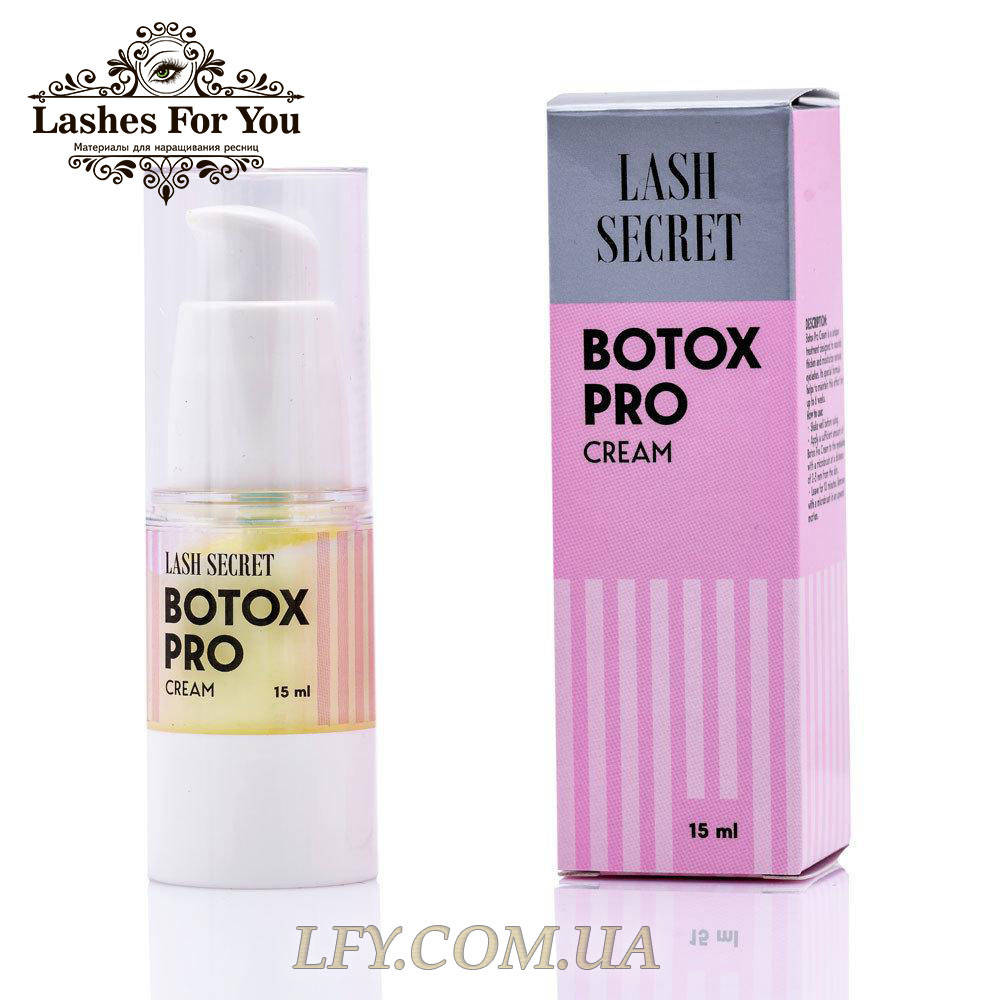 

Ботокс кремовый от Lash Secret, 15ml