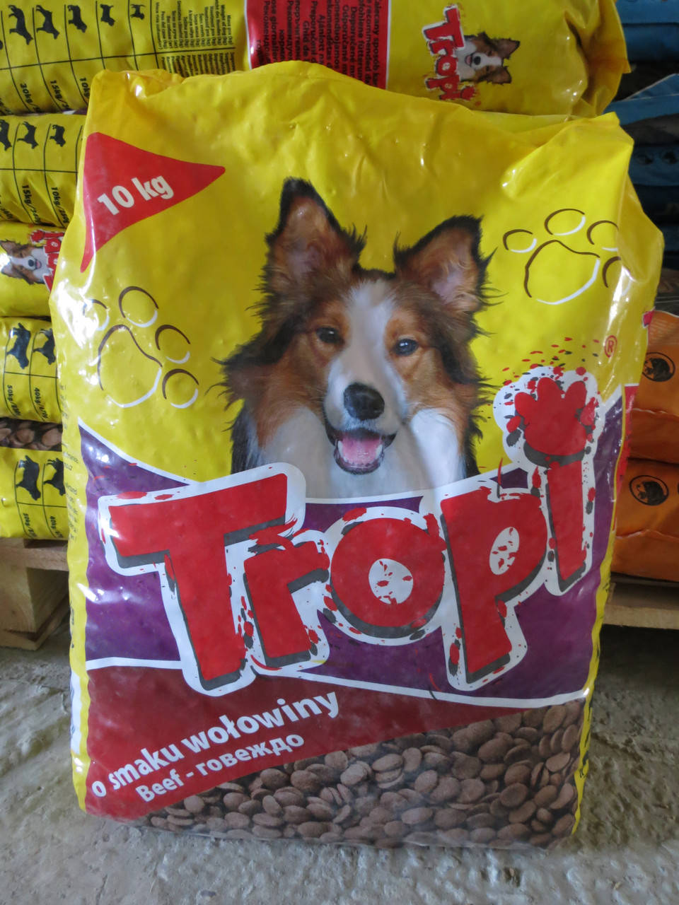 

Сухой корм для собак всех пород Tropi с курицей 10кг