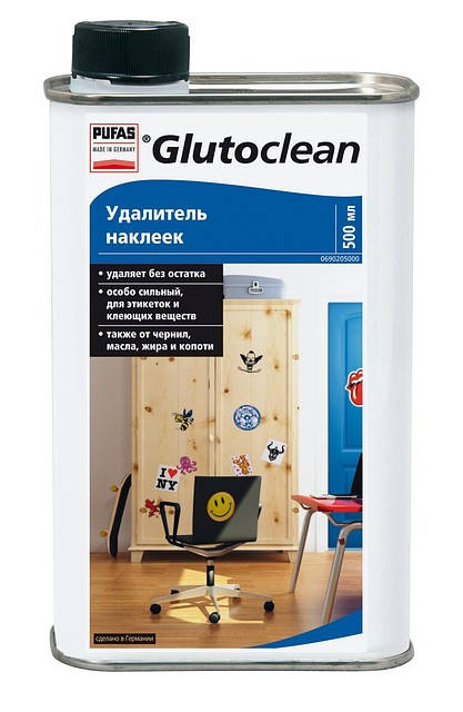 

Удалитель наклеек Glutoclean, 500мл