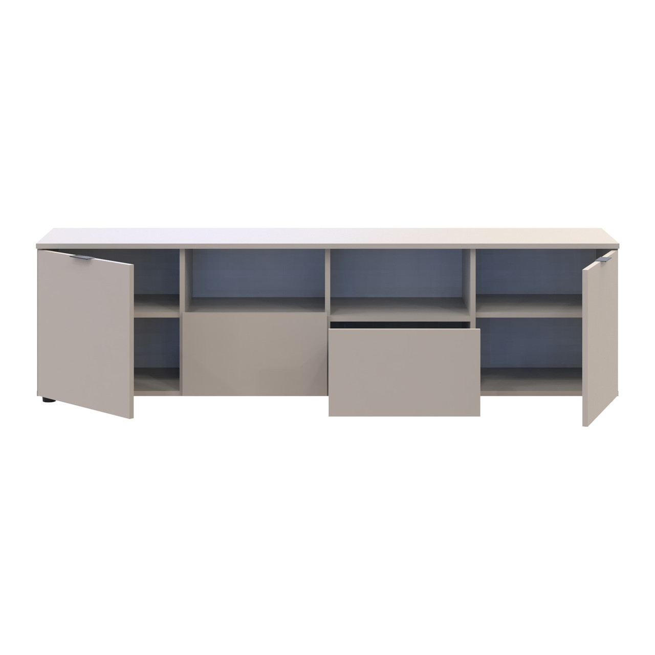 Комод Doros Рон 4 2 фасади 2 шухляди Кашемір 180х38х50 (41516046) 5