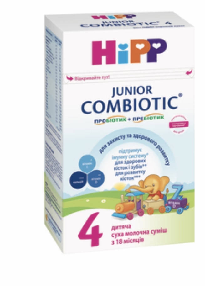 

Детская сухая молочная смесь HiPP(Хипп) Combiotiс 4 с 18 месяцев 500 гр.