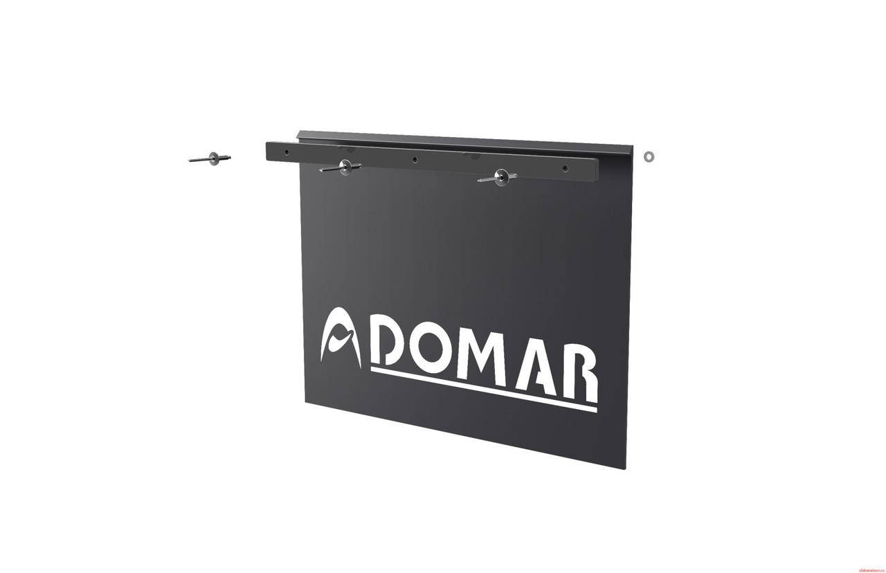 

Брызговик (пара) с комплектом для фронтальной установки на полуприцеп Domar DK6552, 400*300 мм (без надписи)