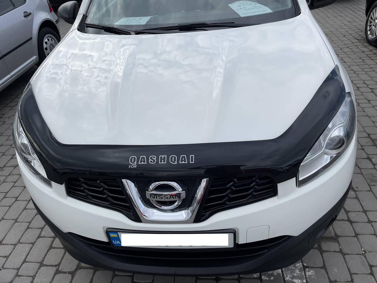 

Дефлектор капота, мухобойка Nissan Qashqai 2009-2014