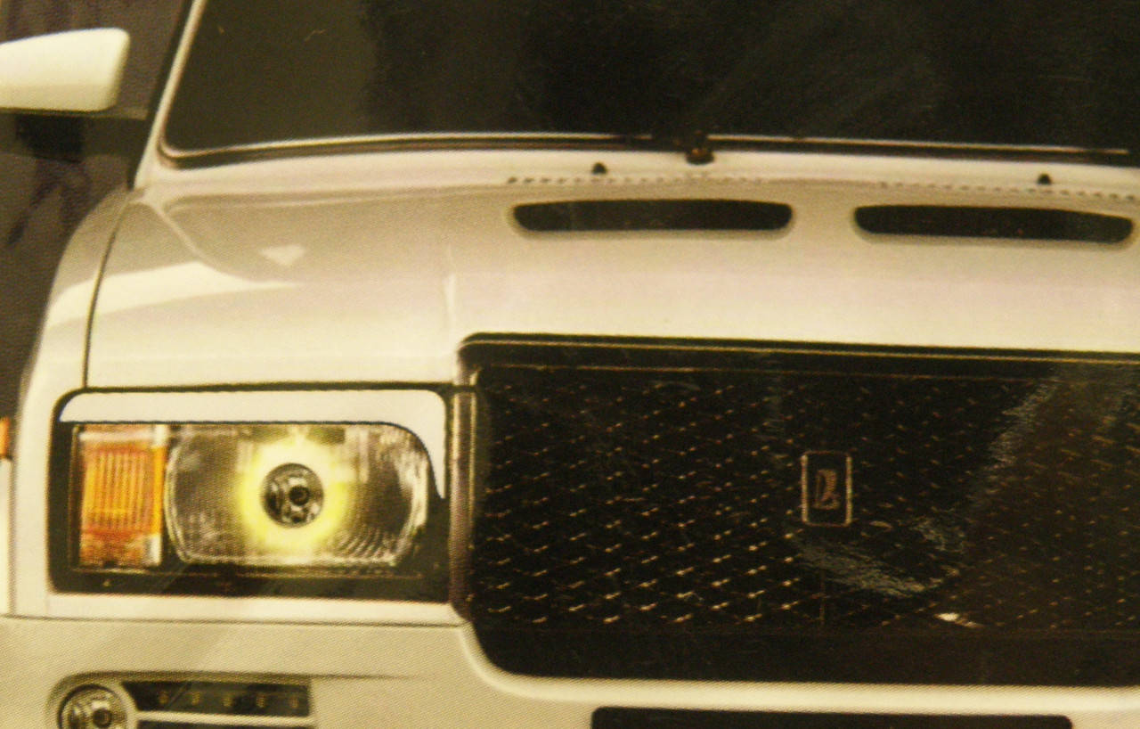 

Реснички на фары ВАЗ 2105-07 тип2, Черный