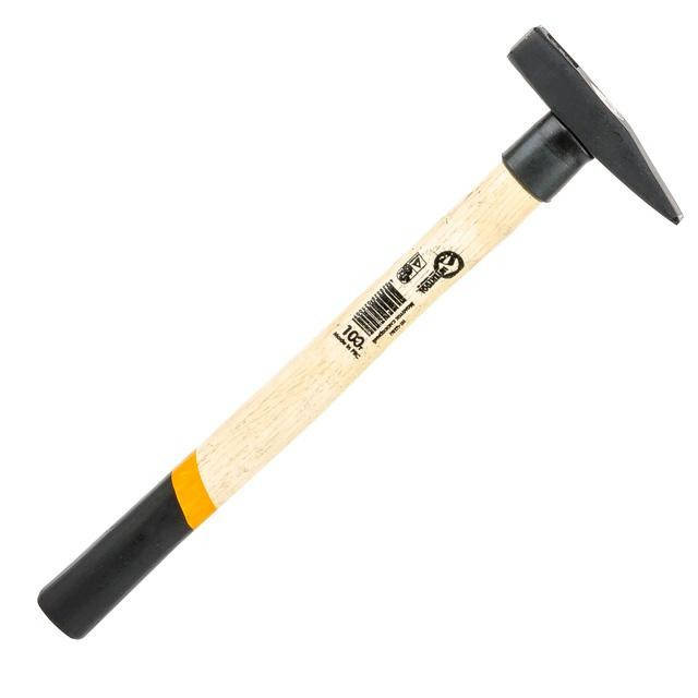 

Молоток слесарный 100г ручка ясень INTERTOOL HT-0250