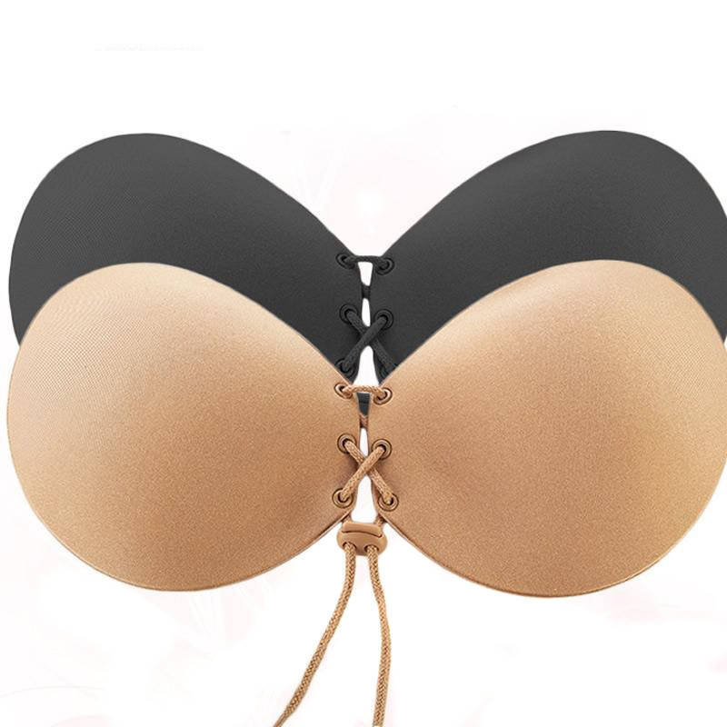 

Силиконовый невидимый лифчик бюстгальтер Fly Bra, Черный