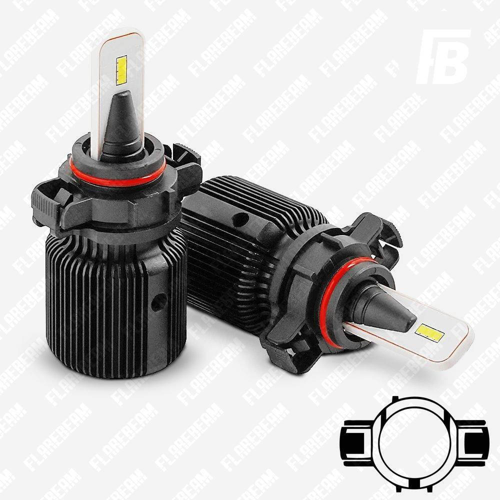 

Лампы FB J1 (цоколь H16/PS24W/5202) светодиодные (светодиодные LED), Seoul Z8Y19, 6000 K, 12-24 В, 2 шт.