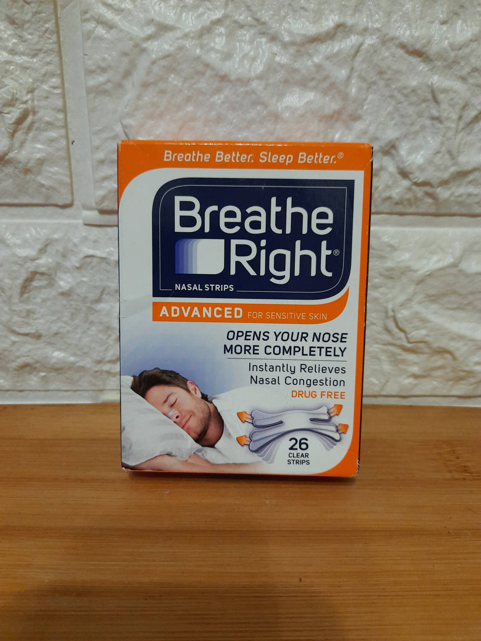 

Бриз Райт Breathe Right полоски от храпа от аллергии прозрачные