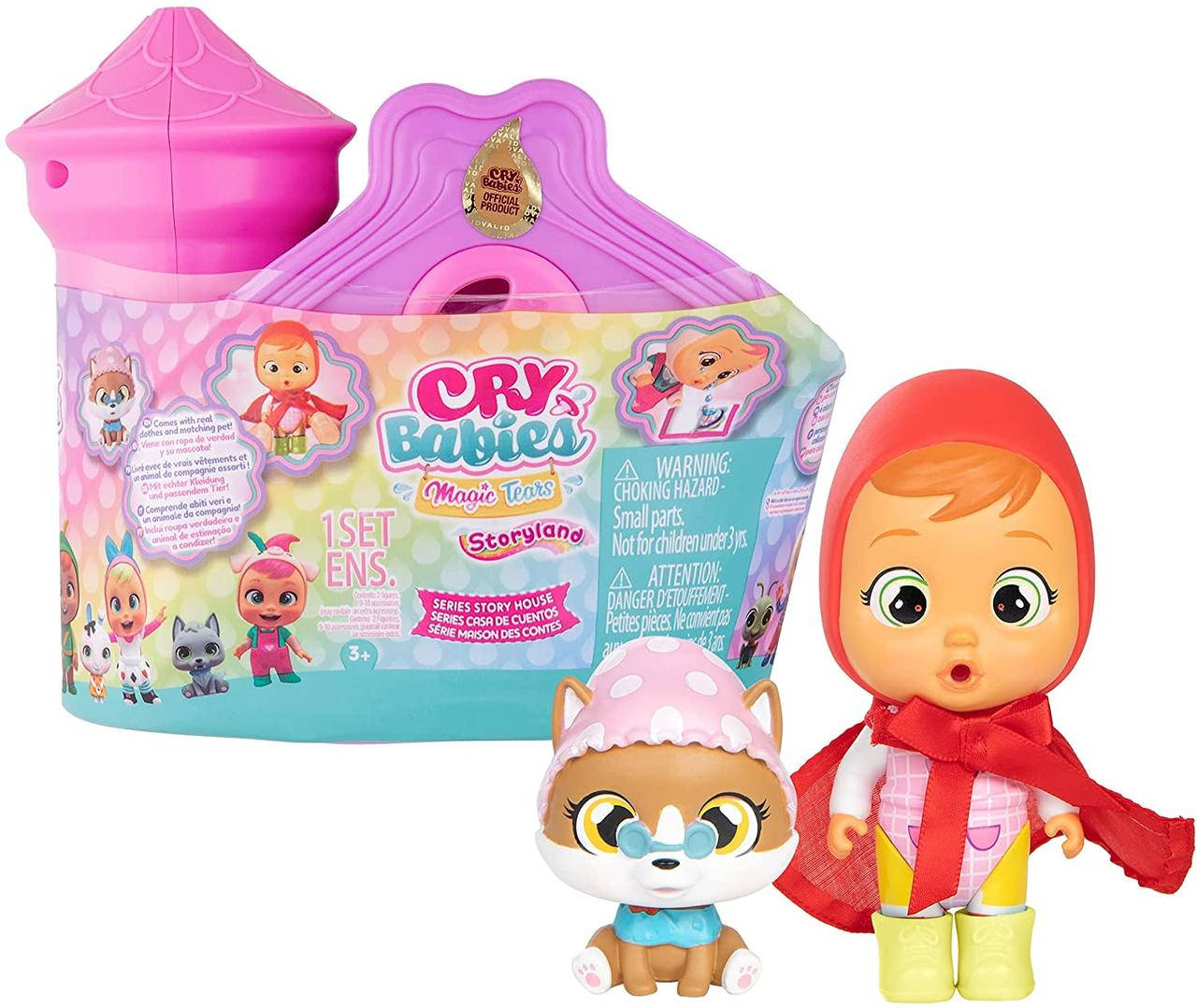 

Кукла Край Беби с домиком и питомцем Cry Babies Magic Tears Storyland