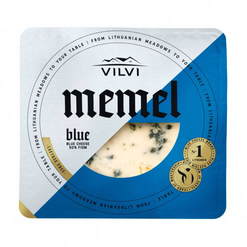 

Сыр с Голубой Плесенью Мягкий Memel Blue Vilvi 100 г Литва