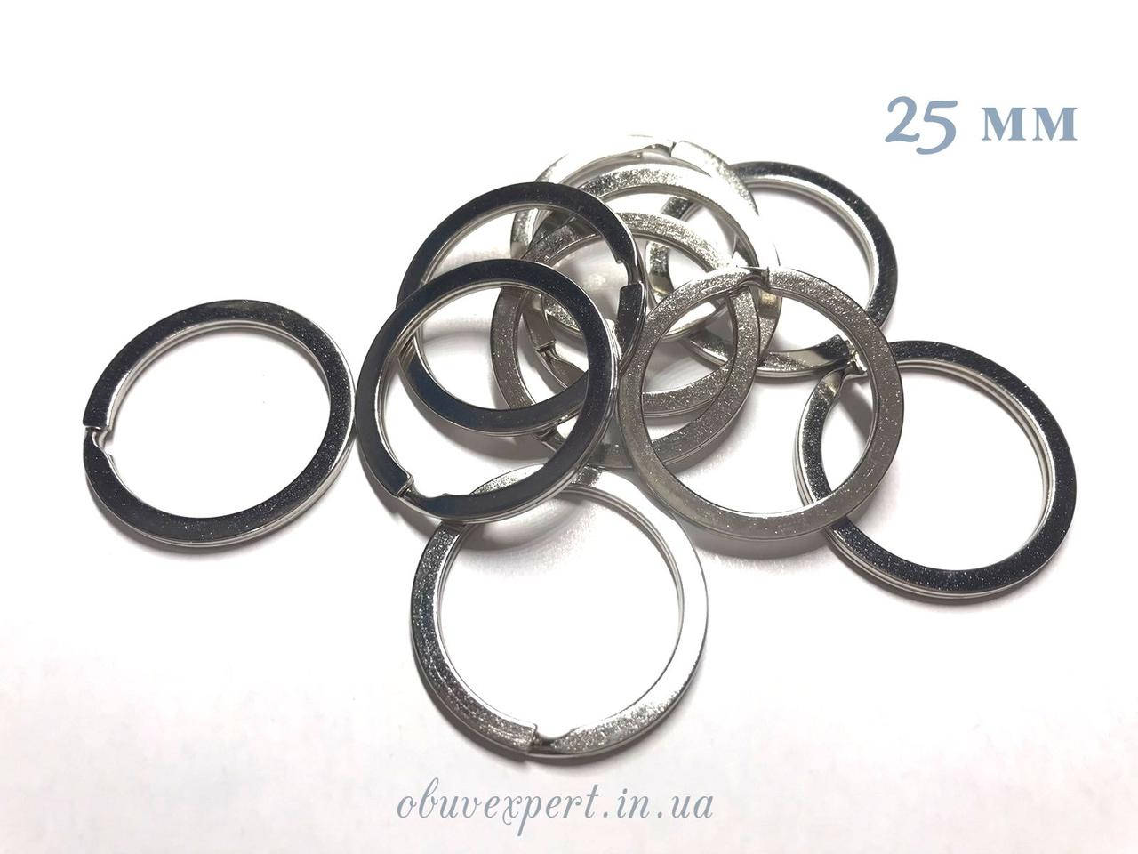 

Кільце ключне плоске 2*25 мм Нікель (20 шт)