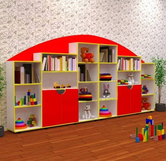 

Стенка детская игровая для игрушек Design Service Анечка - 2 (547)