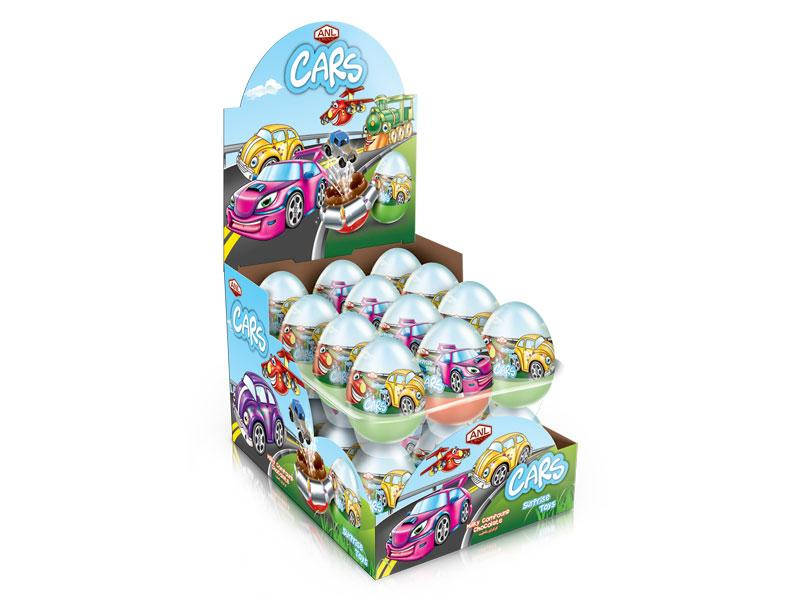 

Шоколадное яйцо Тачки Cars 25 гр.