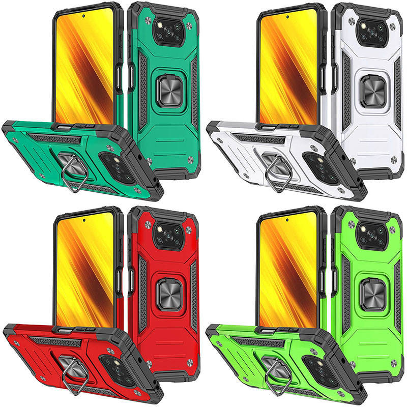 

Ударопрочный чехол Union Ring for Magnet для Xiaomi Poco X3 NFC / Poco X3 Pro
