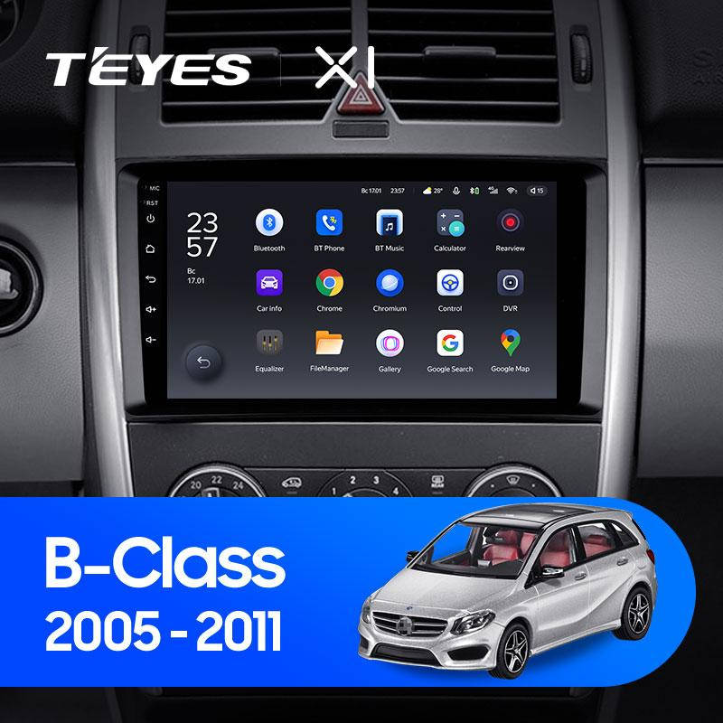 

Штатная магнитола Teyes X1 Mercedes B-Class (2005-2011)