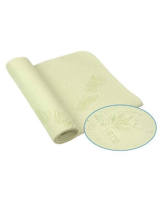 

Пеленка влагонепроницаемая 65х95 "Aloe Vera", Белый