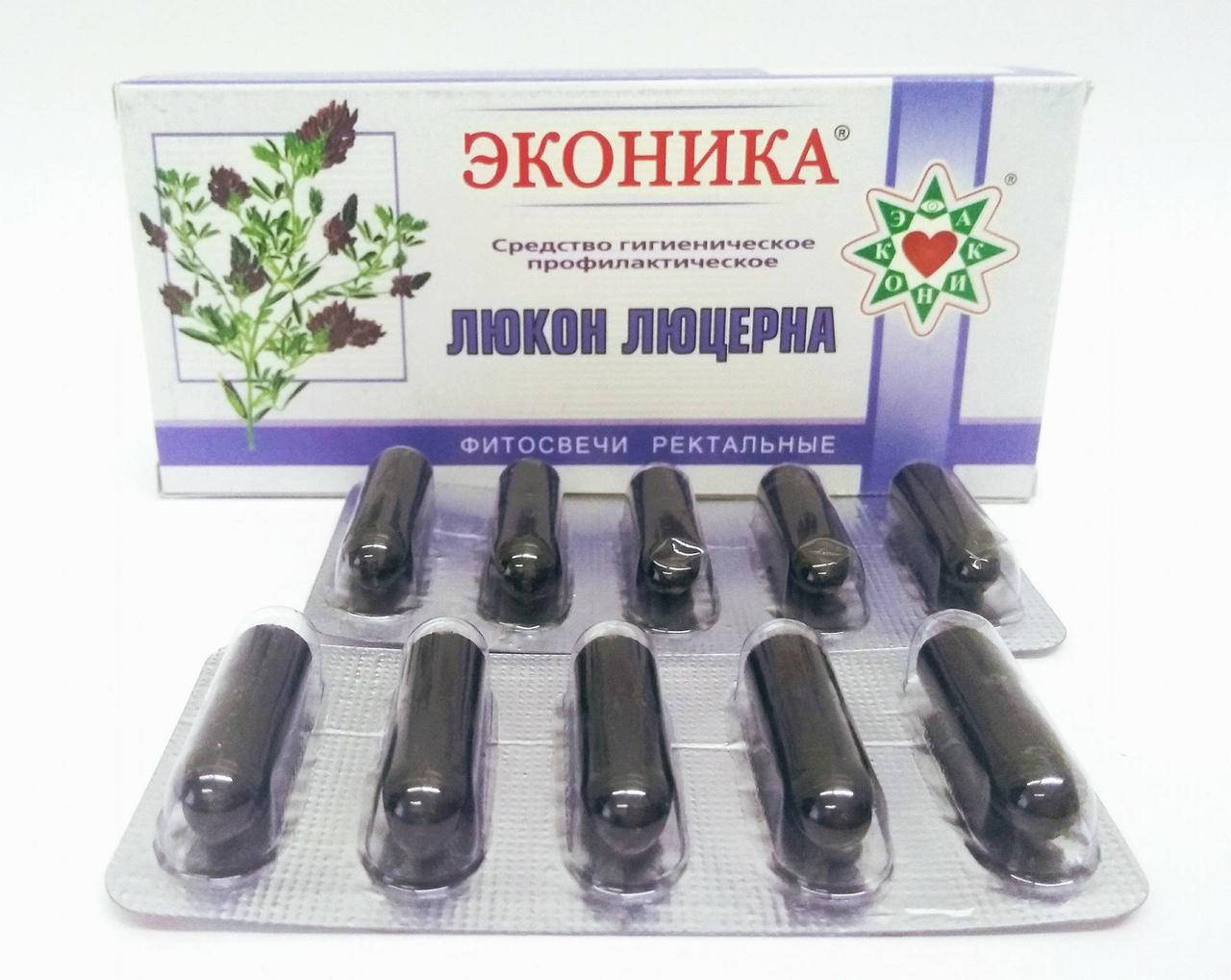 

Свечи Люкон Люцерна Эконика 10 шт