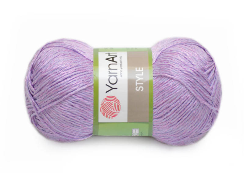

YarnArt Style, Лиловый №674, Розовый