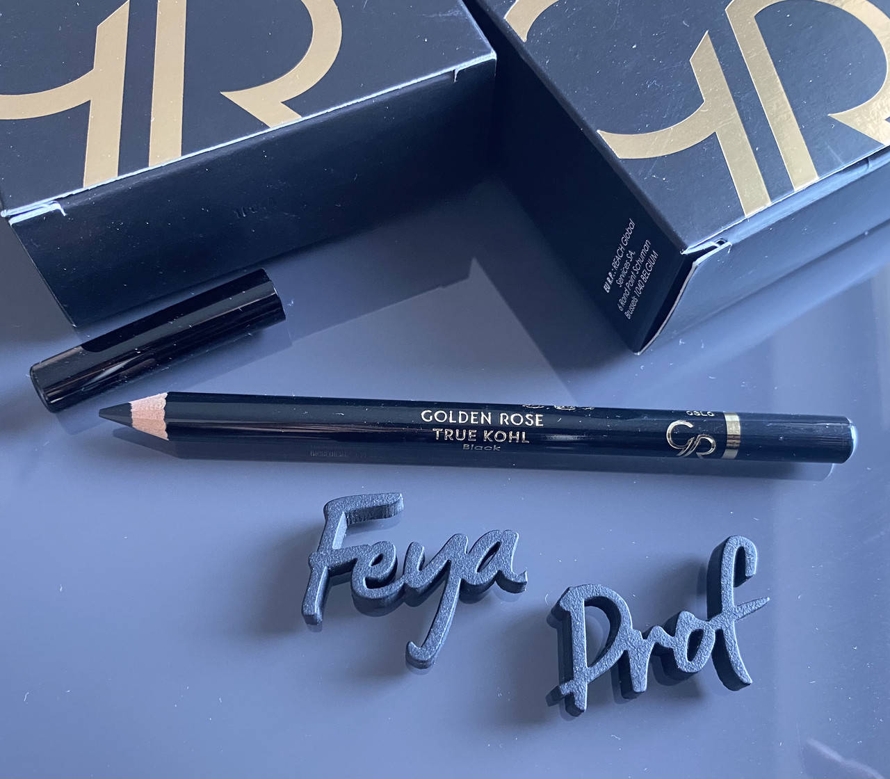 

Карандаш для глаз Каял GOLDEN ROSE True Kohl черный