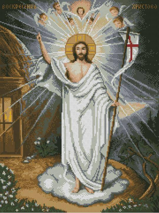 

Алмазная живопись ТМ Алмазная мозаика Воскресение (DM-394) 45 х 60 см (Без подрамника)