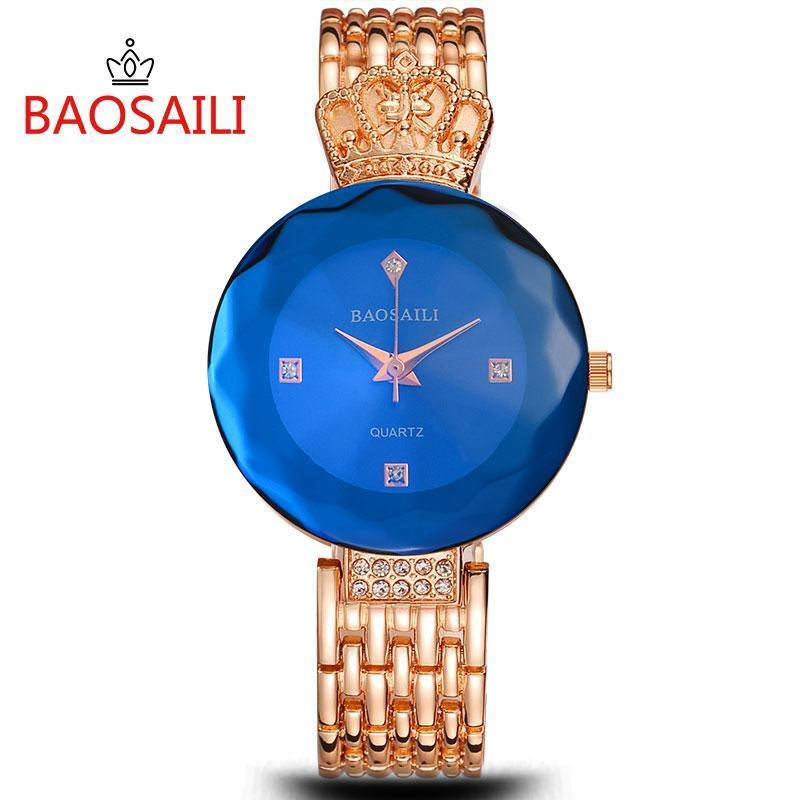 

Элитные женские наручные часы Baosaili BSL958 оригинал Розовое золото