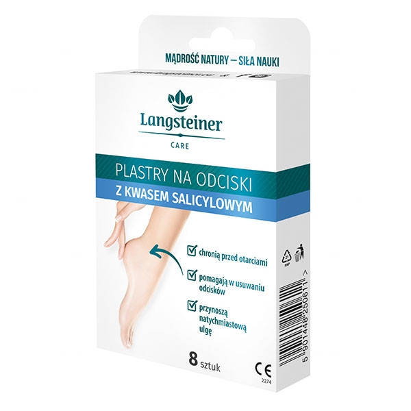 

Пластырь LANGSTEINER с салициловой кислотой от мозолей 8 шт
