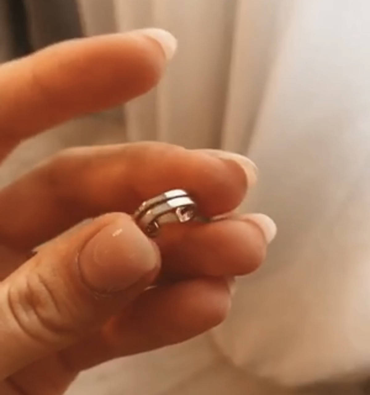 

S925 серебряные серьги каф - Здвоєний