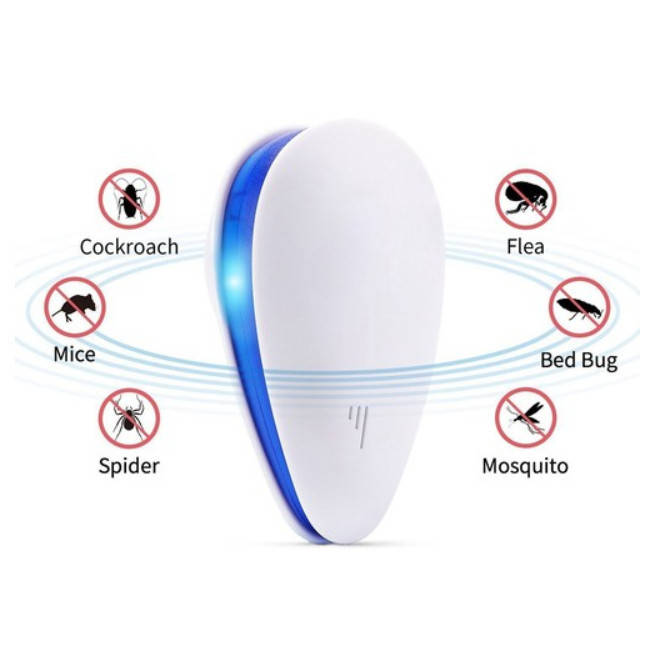 

Ультразвуковой отпугиватель грызунов и насекомых Pest Repeller (EL-1222) от сети 220V